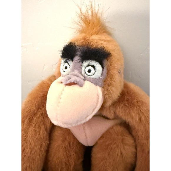 Disney Store Jungle Book King Louie Mini Bean Bag Beanie Plush Stuffed Toy 8" - Picture 2 of 4